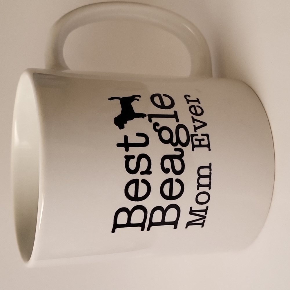 Best Beagle Mom Ever  Ceramic Coffee Mug